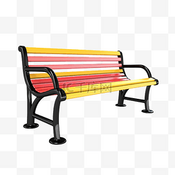 公园长椅颜色