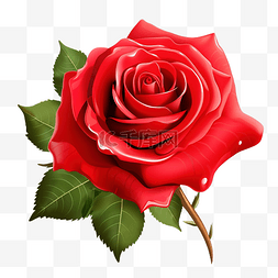 紅玫瑰png图片_花 紅玫瑰