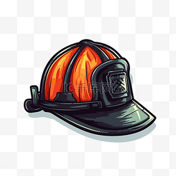 消防帽 向量