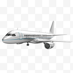 公司文化中图片_飞机运输的 3d 插图