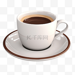 一杯咖啡3d图片_3d 一杯咖啡
