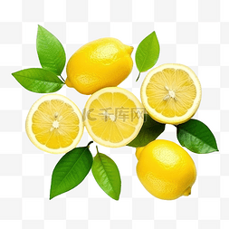 柠檬糖果图片_新鲜柠檬 水果 健康
