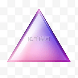 心形按钮图片图片_紫色渐变三角形渐变三角形按钮