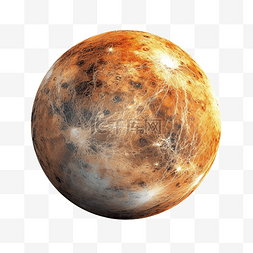水星背景图片_用生成人工智能创造的水星行星