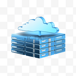 psd素材下載图片_用于在云中存储大量数据的数据库
