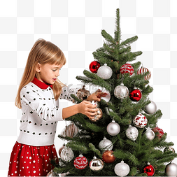 脸大的小姐姐图片_兄弟姐妹用小玩意装饰圣诞树