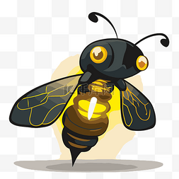 蜜蜂的图片_自由萤火虫 向量
