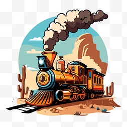 蒸汽火車 向量