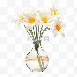 景观菊花图片_花瓶裡的花