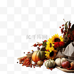 简约餐桌椅组合图片_秋季乡村餐桌感恩节或秋季收获桌