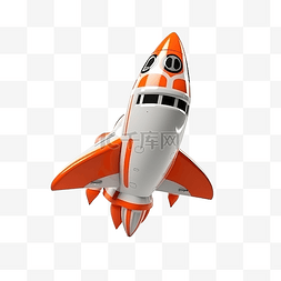 穿梭未来图片_3d 渲染飞行火箭 3d 渲染宇宙飞船