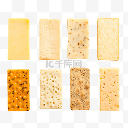 奶酪棒图片_各种形状和变体的奶酪棒
