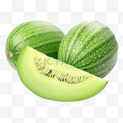 食物水瓜图片_孤立的绿色西瓜