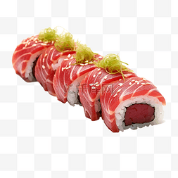 美味黑色背景图片_金枪鱼寿司日本料理亚洲美味食物