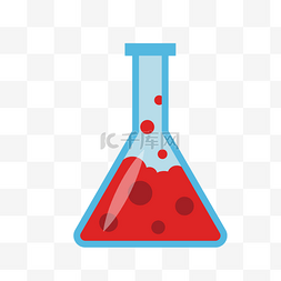 实验化学实验器具图片_试管红色实验泡沫