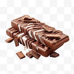 巧克力脆饼图片_巧克力棒甜品甜点小吃面包店可可