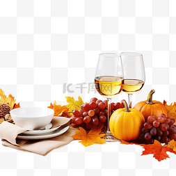 秋季丰收季节图片_秋季餐桌布置装饰秋季收获感恩节