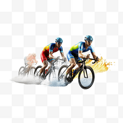 铁人三项logo图片_铁人三项游泳自行车跑步比赛