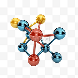 深色碳化木图片_3d 化学分子的插图图形