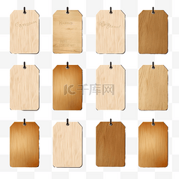 3d店铺模型图片_孤立的木制标签包