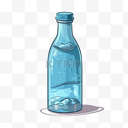 一瓶水 向量