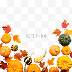 蔬菜顶视图图片_秋季组合物，配有色彩缤纷的新鲜