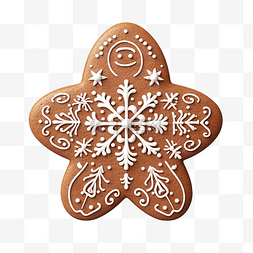 新年糖果包图片_圣诞姜饼 3d 插图