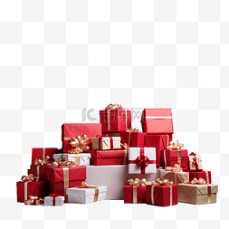 红色礼箱图片_假期和圣诞节墙