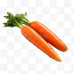 橙色胡萝卜是一种富含维生素的水