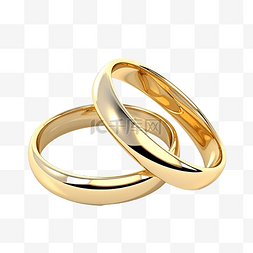 爱框架图片_3d 插图金戒指和爱