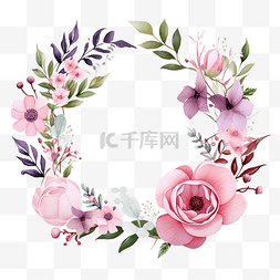 circlr 花花环插画