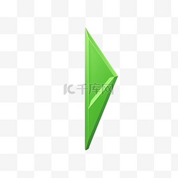 箭頭圖標图片_向上的綠色箭頭