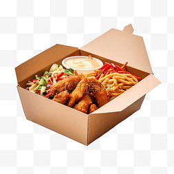 包装盒子图片_外卖食品盒食品包装