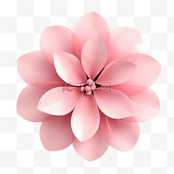 红鱼拼花图片_粉红色的花 3d 渲染
