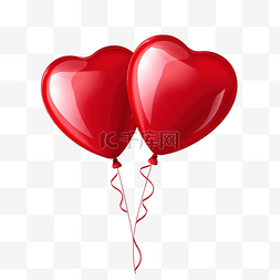 浪漫气球礼物图片_气球情人节充满剪贴画爱
