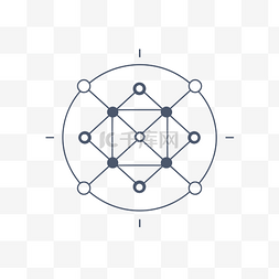 直线圆图片_设计直线和圆的网络 向量