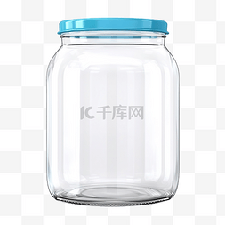 玻璃透明瓶子图片_隔离的 jar 对象