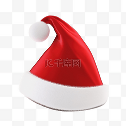 3d 圣诞圣诞老人帽子