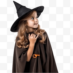 女巫的狂欢图片_穿着女巫服装参加万圣节派对并窃