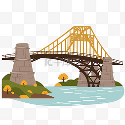 河桥背景图片_孟菲斯桥 向量