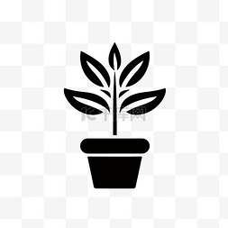 盆栽植物符号