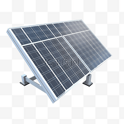 建筑物3d图片_太阳能电池板能源 3d 图