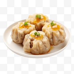 烧麦饺子 PNG