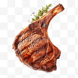 煮熟的牛肉图片_新鲜烤的战斧牛排