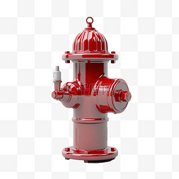模型透视图图片_3d 渲染消防栓透视图