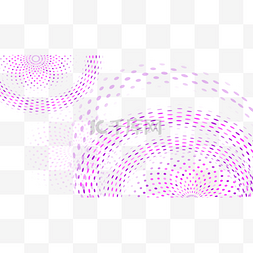 抽象梦幻几何图片_抽象光效紫色光点