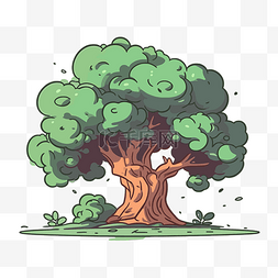 簡單图片_簡單的樹 向量