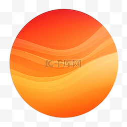 橙色模糊渐变图片_橙色渐变波浪圈波浪圈按钮