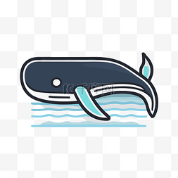 彩色的鲸鱼图片_鯨魚