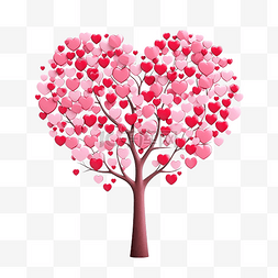 树与爱的心